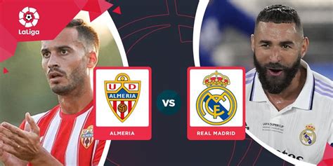 Almería. 1. Real Madrid. 2. The whistle sounds in Almeria and three points head back to the Spanish capital. 93. Almeria win a free and now it's the turn of the …